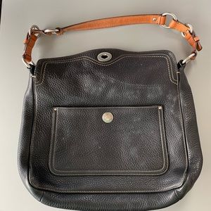 Coach leather handbag